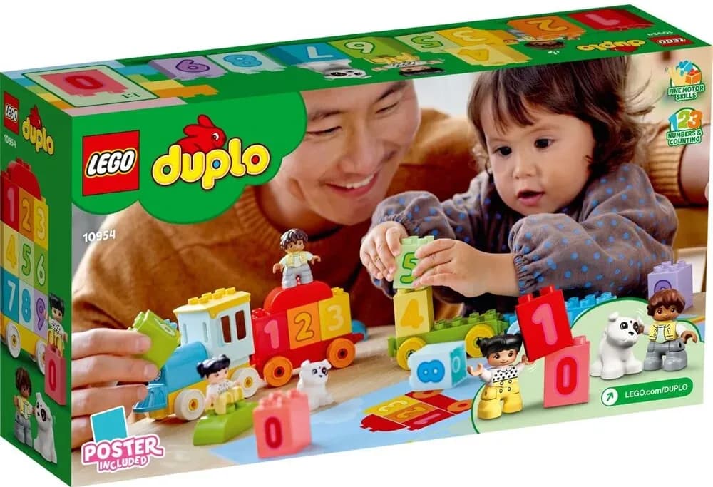Конструктор Lego Duplo Потяг із цифрами 23дет 10954 фото 8 Конструктор Lego Duplo Потяг із цифрами 23дет 10954 фото 8