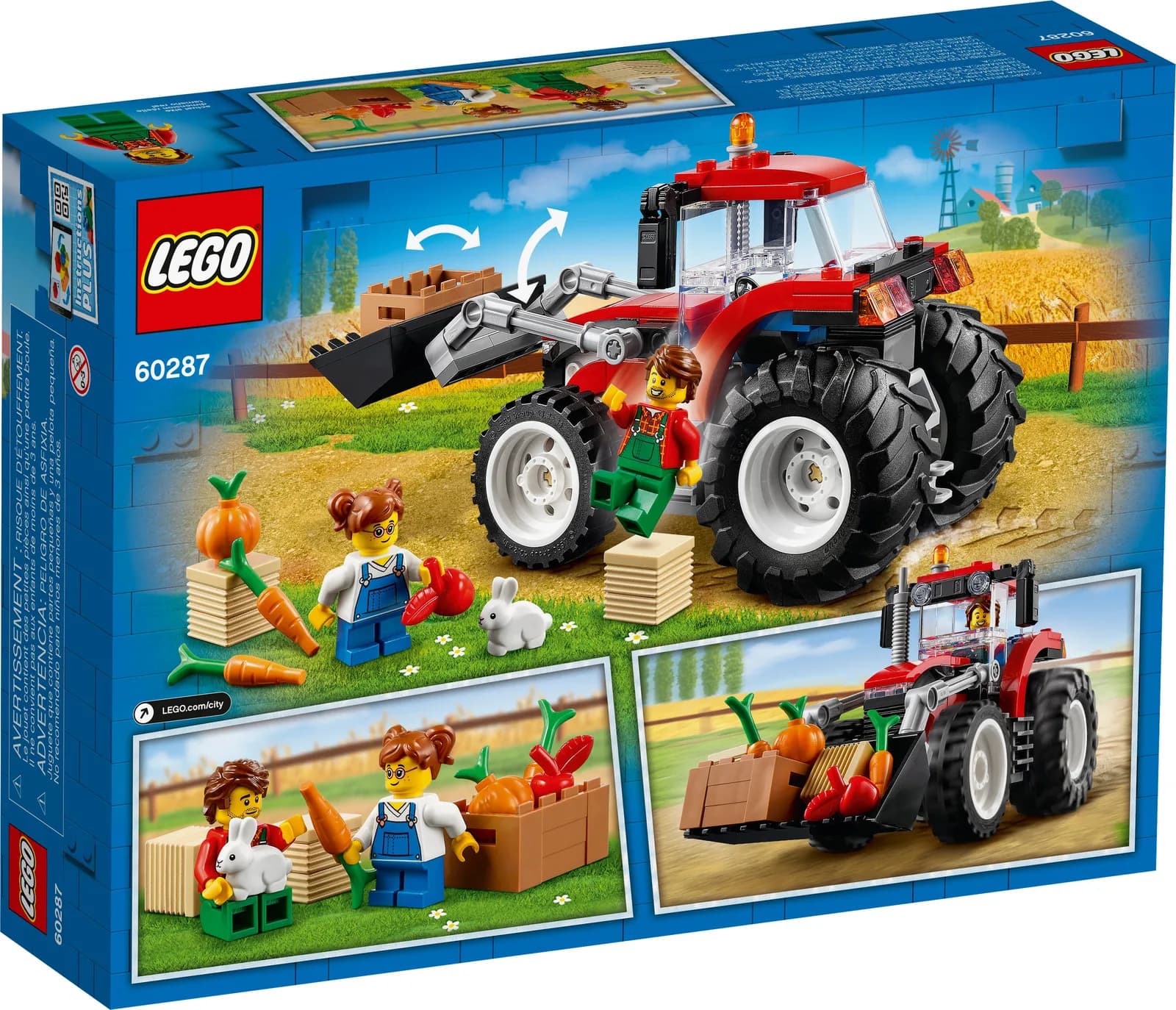 Конструктор Lego City Трактор 148дет 60287 фото 11 Конструктор Lego City Трактор 148дет 60287 фото 11