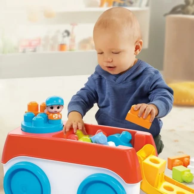 Конструктор-каталка MEGA BLOKS 20дет HHN00 фото 4