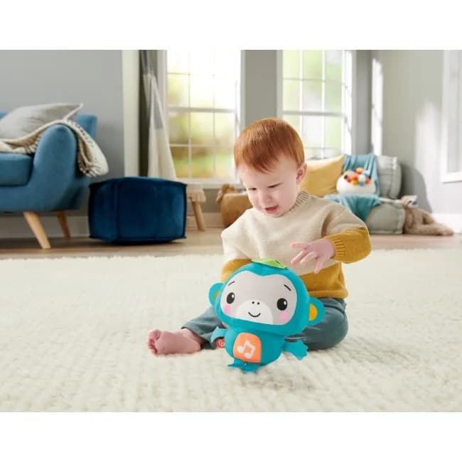 Іграшка м'яка Fisher-price Музична мавпочка GWT71 фото 4 Іграшка м'яка Fisher-price Музична мавпочка GWT71 фото 4
