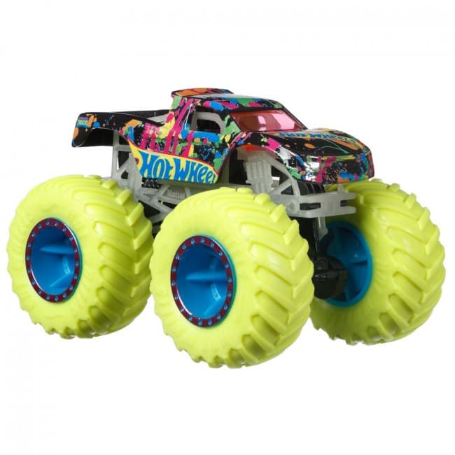 Машина базовая Monster Trucks Hot Wheels Светящиеся во тьме HCB50 Машина базовая Monster Trucks Hot Wheels Светящиеся во тьме HCB50