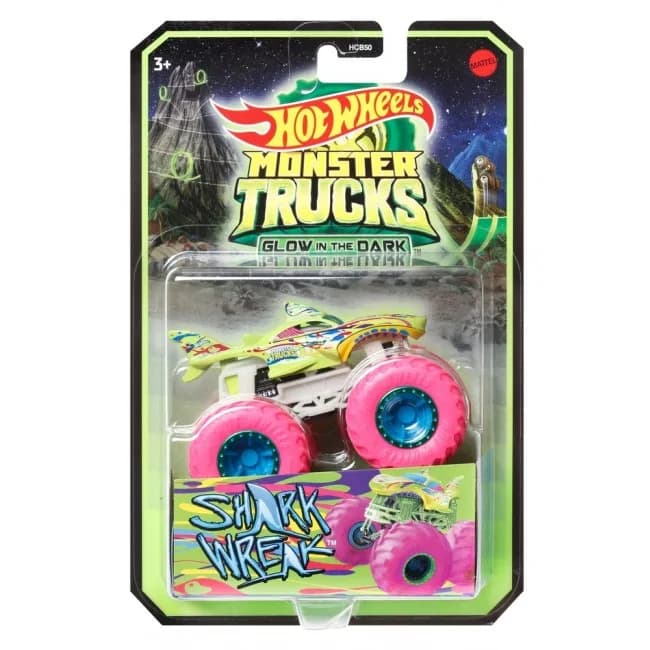 Машина базовая Monster Trucks Hot Wheels Светящиеся во тьме HCB50 фото 10 Машина базовая Monster Trucks Hot Wheels Светящиеся во тьме HCB50 фото 10