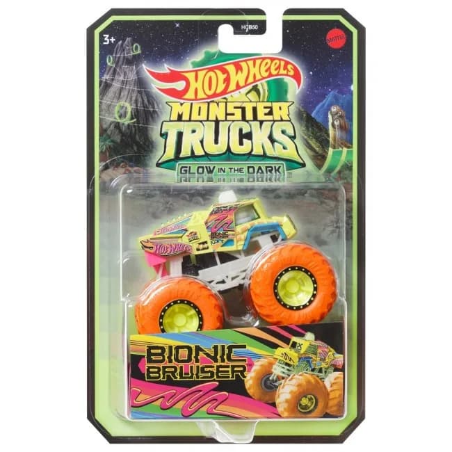 Машина базовая Monster Trucks Hot Wheels Светящиеся во тьме HCB50 фото 11 Машина базовая Monster Trucks Hot Wheels Светящиеся во тьме HCB50 фото 11