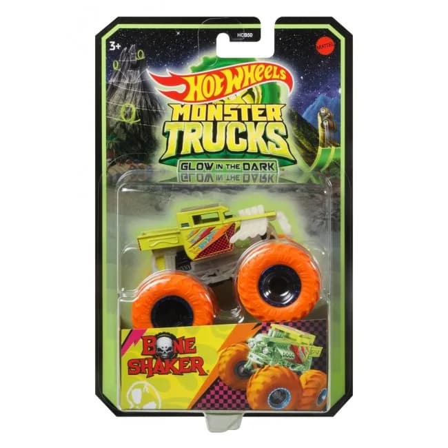 Машина базовая Monster Trucks Hot Wheels Светящиеся во тьме HCB50 фото 9 Машина базовая Monster Trucks Hot Wheels Светящиеся во тьме HCB50 фото 9