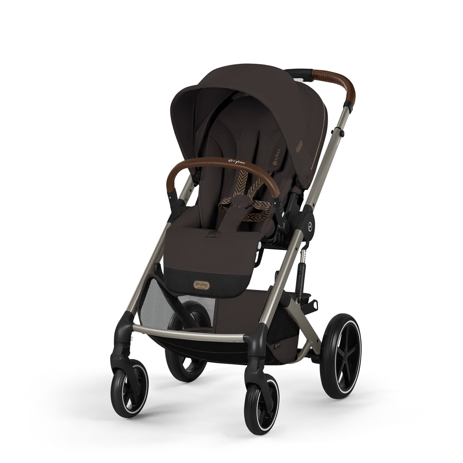 Коляска прогулочная Cybex Balios S Lux TPE Chocolate Brown 526001205