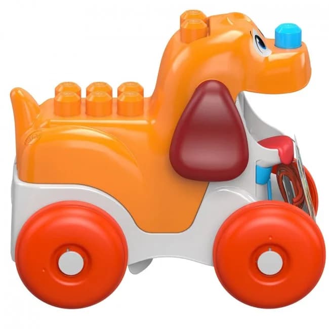 Конструктор-каталка MEGA BLOKS Песик 15дет GNW63 фото 3
