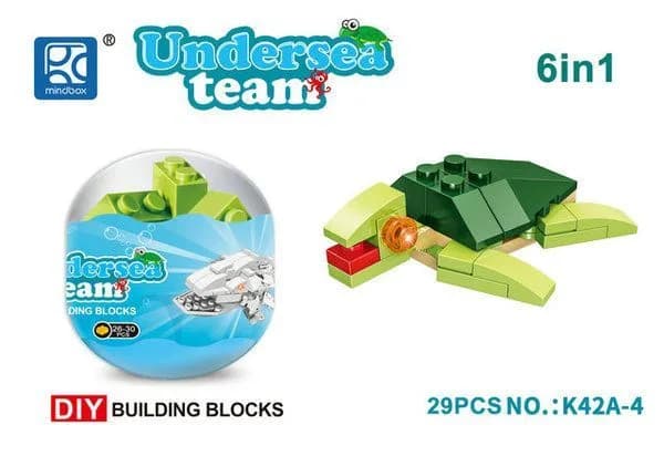 Конструктор MINDBOX Морські мешканці K42A фото 3 Конструктор MINDBOX Морські мешканці K42A фото 3