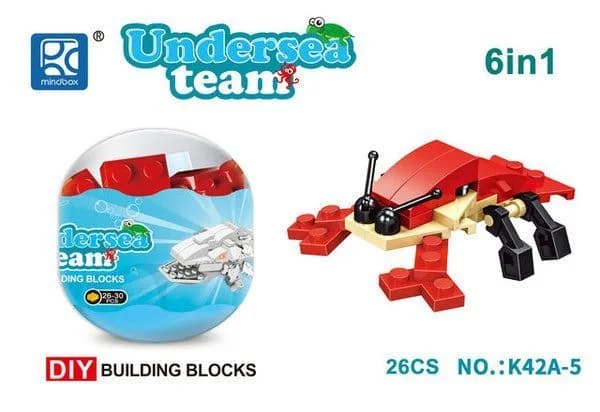 Конструктор MINDBOX Морські мешканці K42A фото 6 Конструктор MINDBOX Морські мешканці K42A фото 6