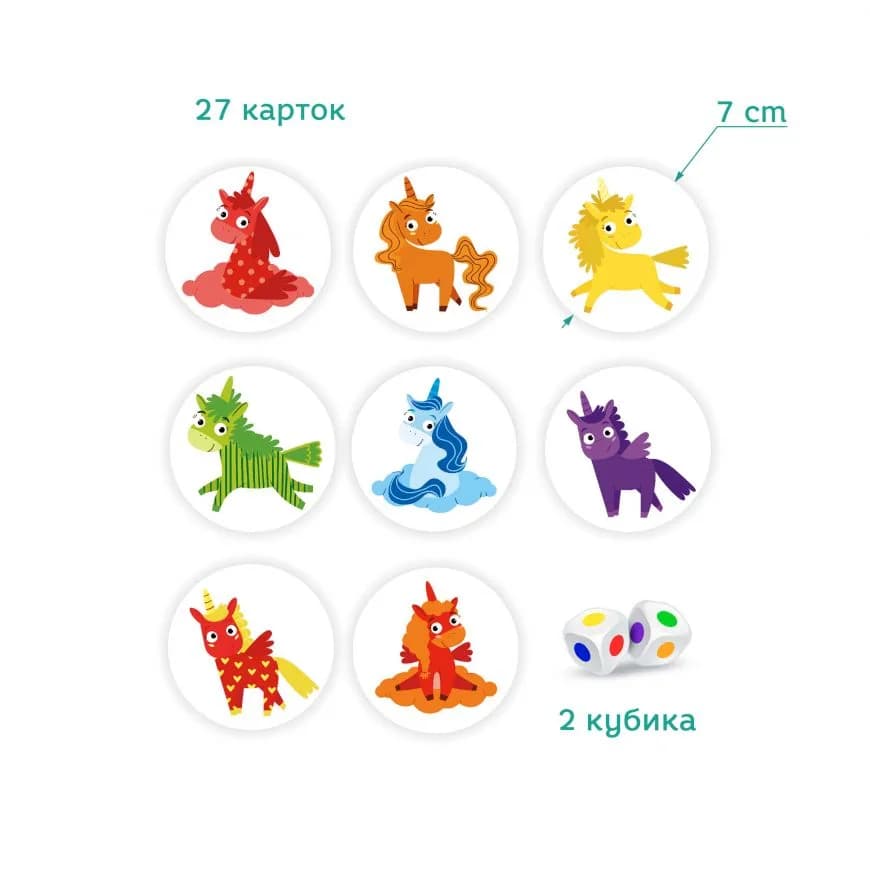 Настольная игра Единорожки Dodo 300291 фото 3