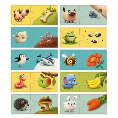 Пазл Puzzlika Моя їжа 10ел 12992 фото 2 Пазл Puzzlika Моя їжа 10ел 12992 фото 2
