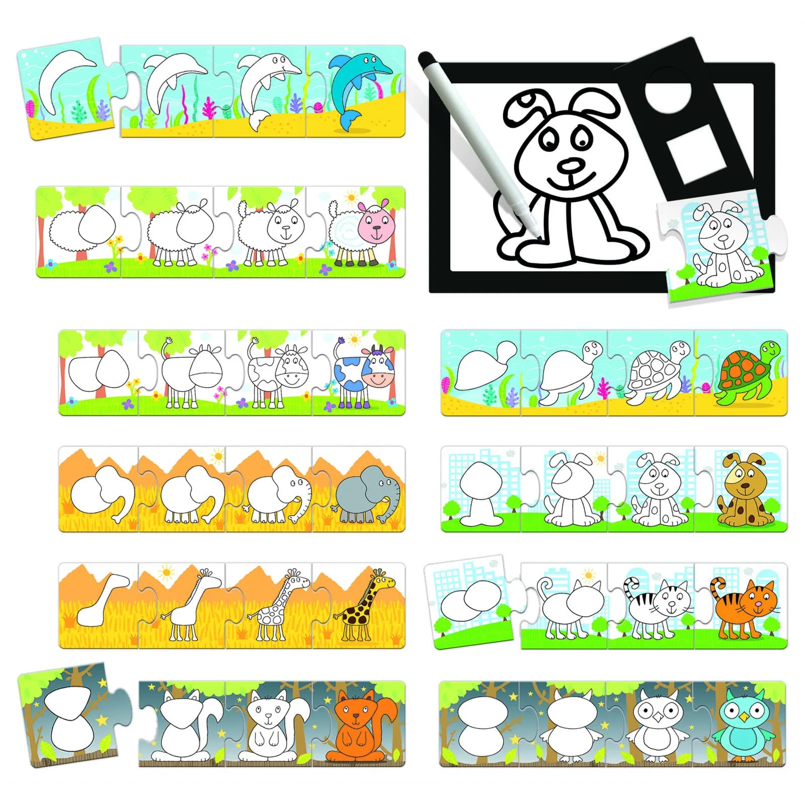Игра Headu Монтессори Учимся рисовать IT21062 фото 2 Игра Headu Монтессори Учимся рисовать IT21062 фото 2