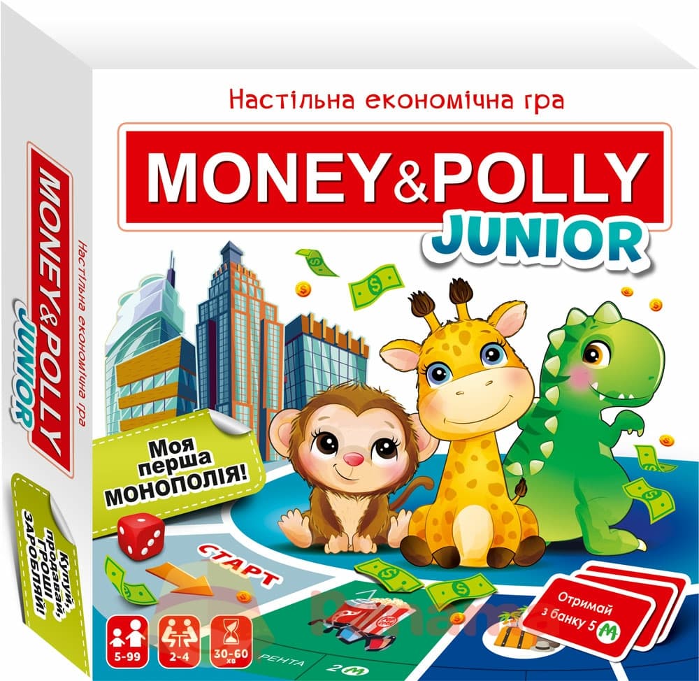 Гра настільна Мій успіх Money Polly Junior 12120154У Гра настільна Мій успіх Money Polly Junior 12120154У