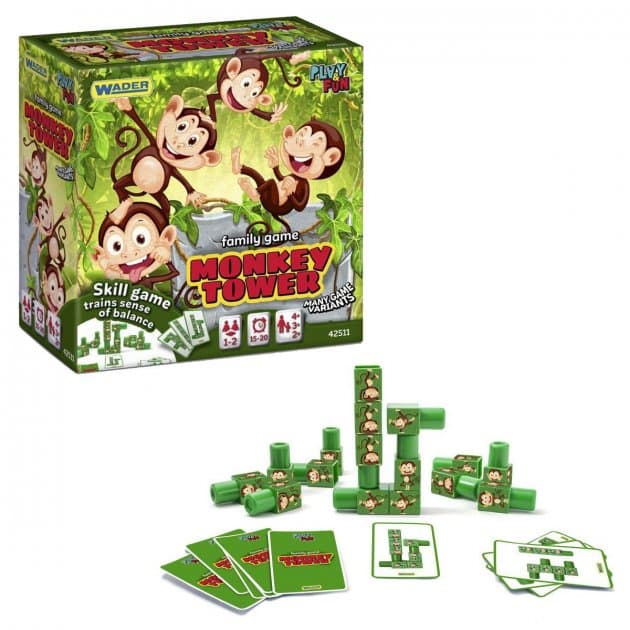 Игра настольная Wader Башня обезьян 42511