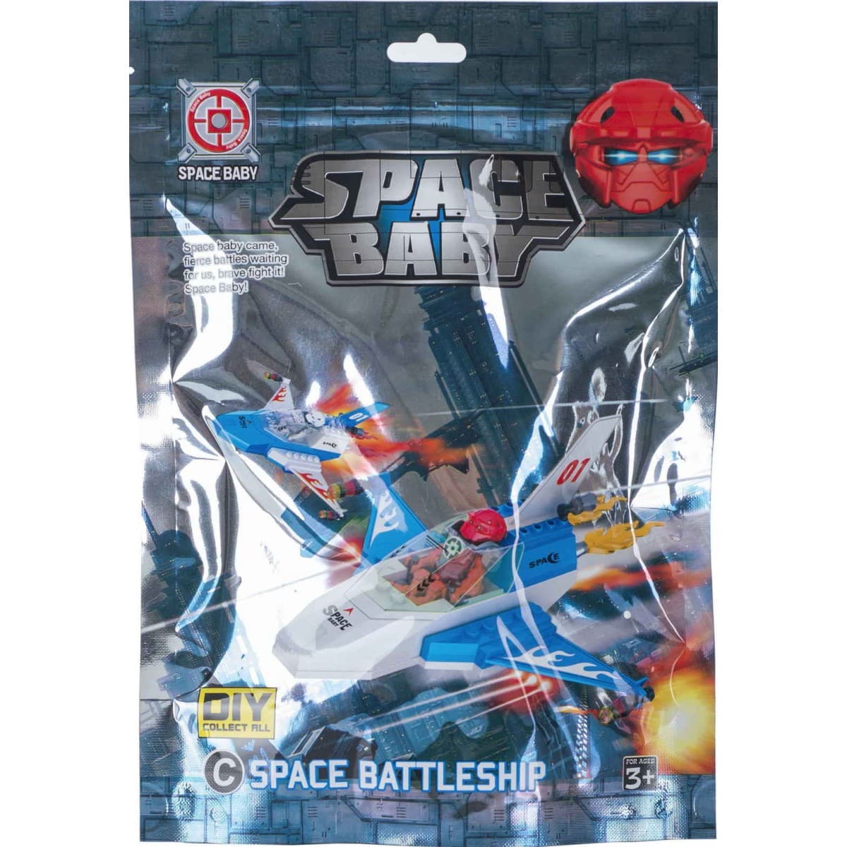 Конструктор фигурка и транспортное средство Space Baby SB1070 Конструктор фигурка и транспортное средство Space Baby SB1070