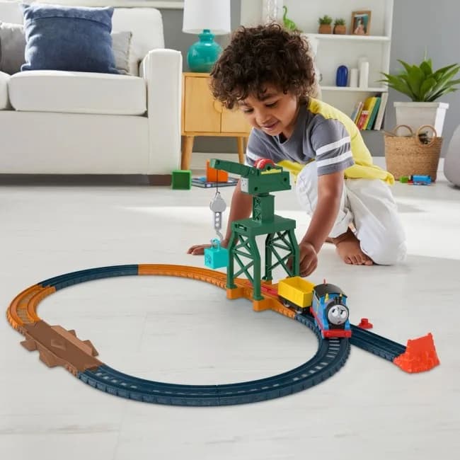 Железная дорога Thomas and friends Незабываемые приключения на острове Diesel and Cranky Dellvery Duo HGY78 фото 9 Железная дорога Thomas and friends Незабываемые приключения на острове Diesel and Cranky Dellvery Duo HGY78 фото 9
