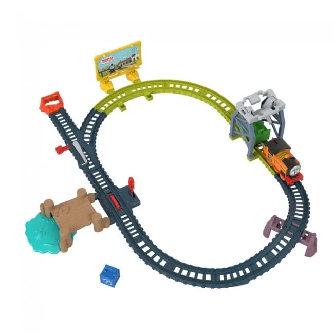 Железная дорога Thomas and friends Незабываемые приключения на острове Diesel and Cranky Dellvery Duo HGY78 фото 5 Железная дорога Thomas and friends Незабываемые приключения на острове Diesel and Cranky Dellvery Duo HGY78 фото 5