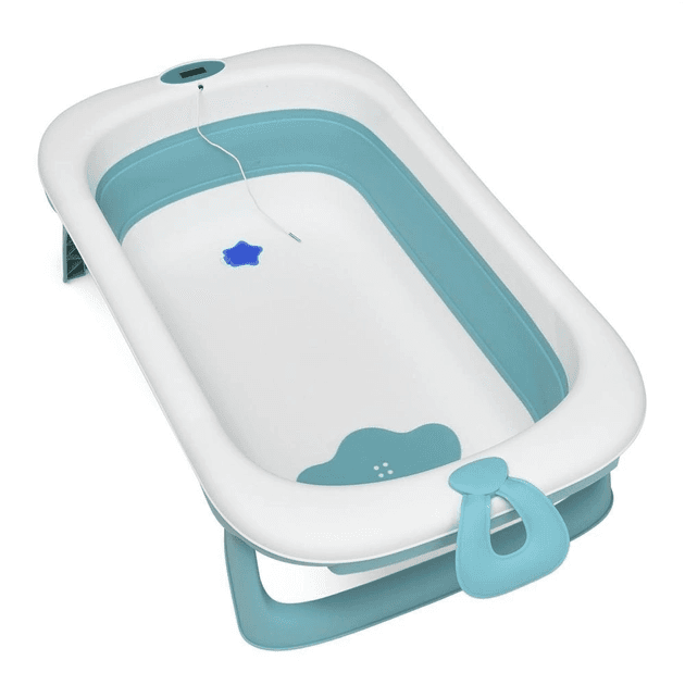 Ванна дитяча складна з термометром El Camino T-Control ME 1106 Blue