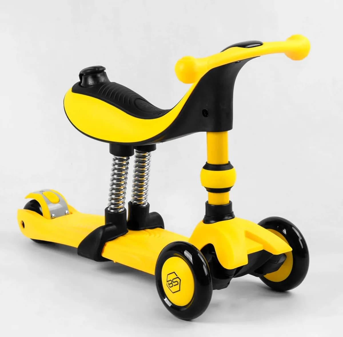 Самокат 3-х колесный Best Scooter с ручкой 3в1 BS-38804 фото 3 Самокат 3-х колесный Best Scooter с ручкой 3в1 BS-38804 фото 3
