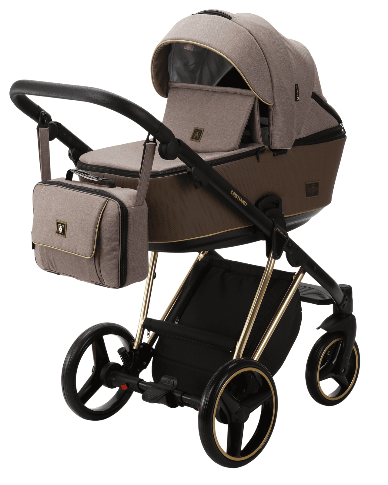 Коляска універсальна 2в1 Adamex Cristiano Special Edition CR-430