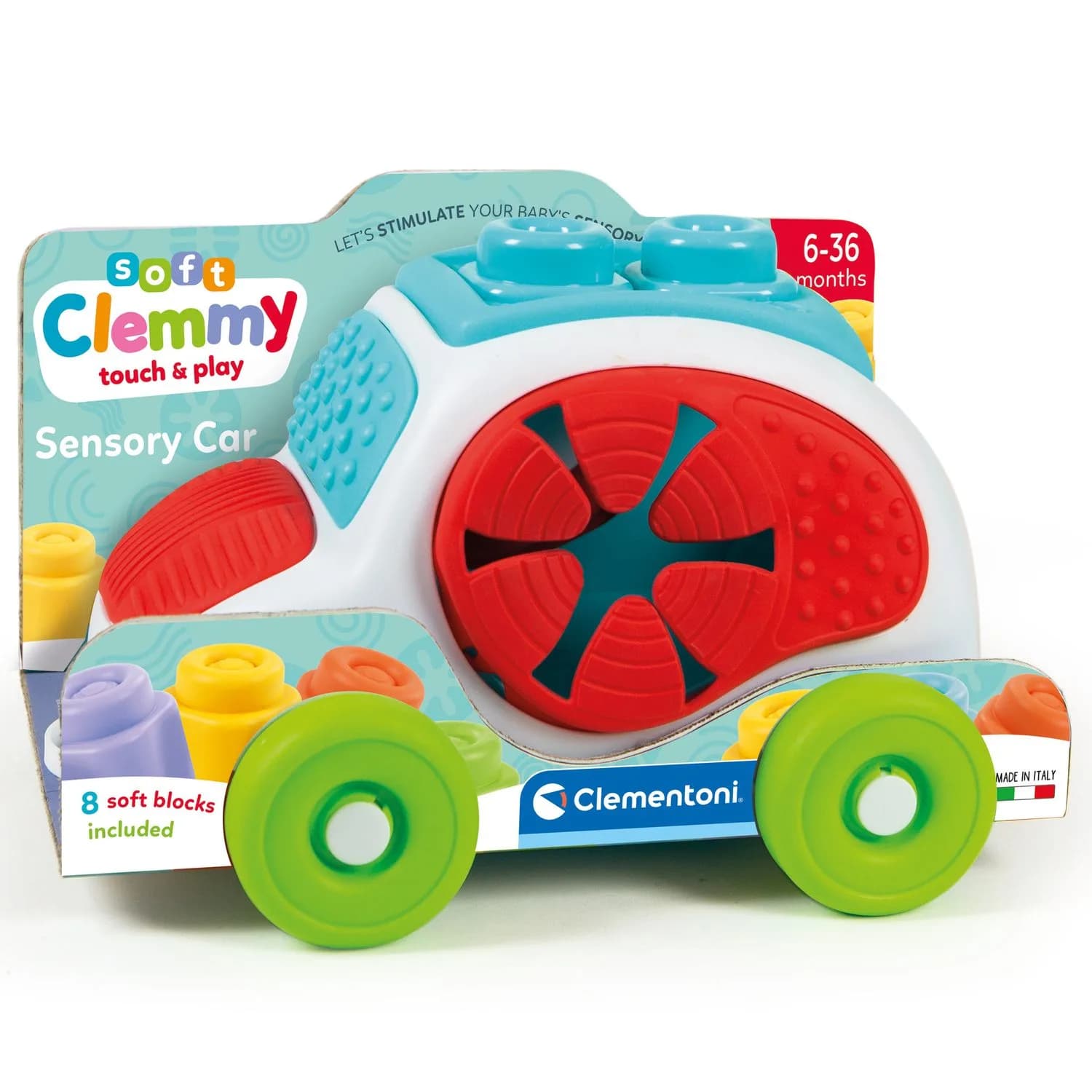 Машина с конструктором Clementoni Sensory Car 17315 фото 11 Машина с конструктором Clementoni Sensory Car 17315 фото 11