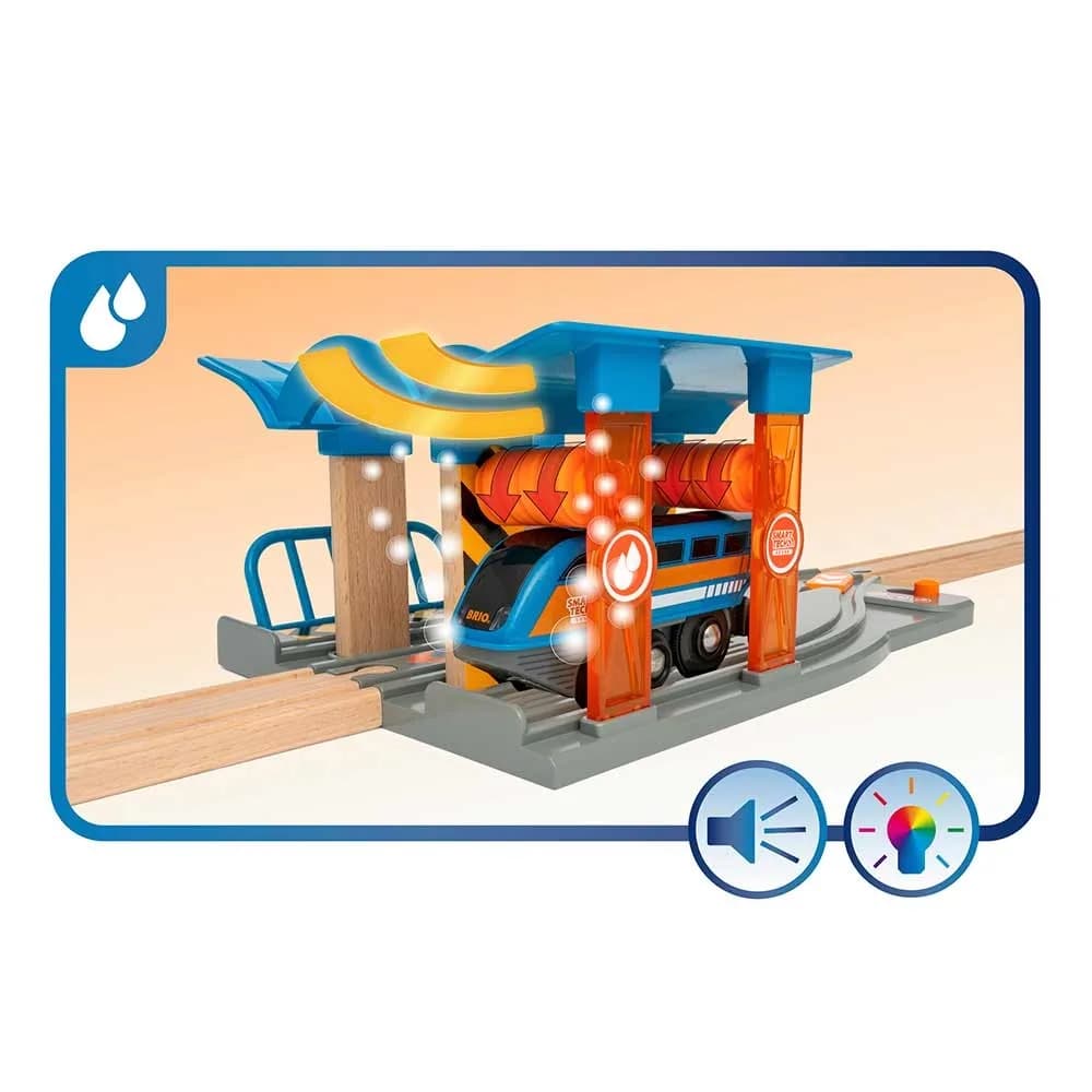 Детская железная дорога BRIO Smart Tech Deluxe 33977 фото 9 Детская железная дорога BRIO Smart Tech Deluxe 33977 фото 9