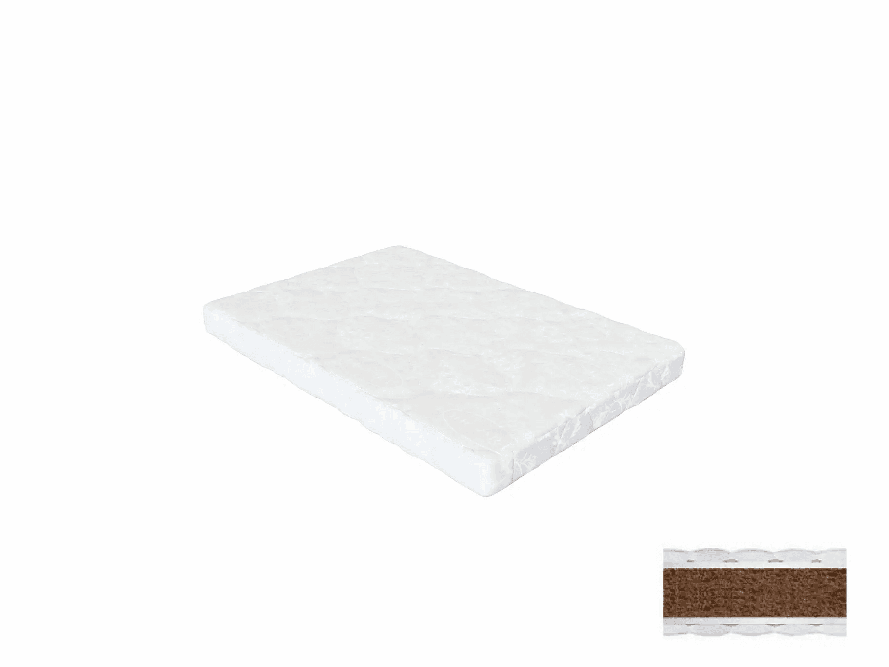 Средняя секция матраса в кровать IngVart Smart Bed Round 72х48 см 7215253