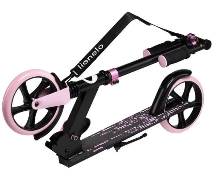 Самокат Lionelo Luca Black Carbon Pink LO-LUCA BLACK CARBON PINK фото 2