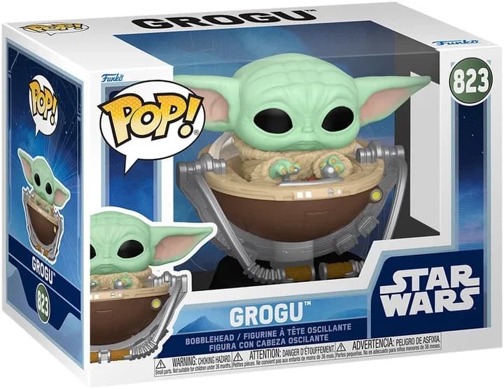 Ігрова фігурка FUNKO POP! cерії Мандалорець - Ґроґу у колясці 90451 фото 2 Ігрова фігурка FUNKO POP! cерії Мандалорець - Ґроґу у колясці 90451 фото 2