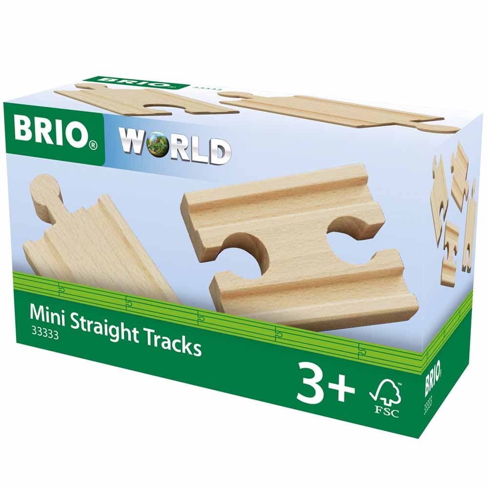 Колії прямі 54 мм для залізниці BRIO 33333