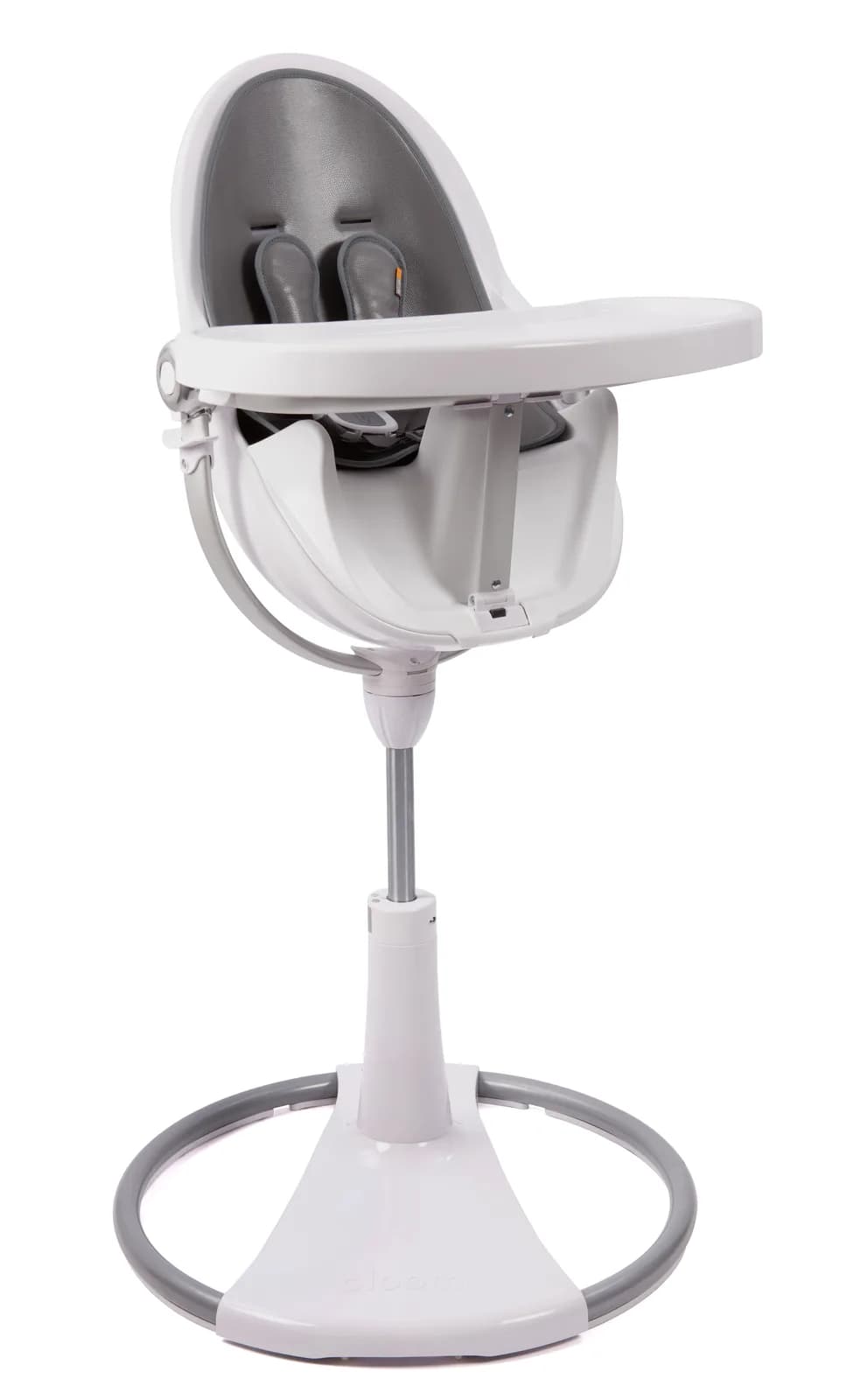 Стульчик для кормления Bloom Fresco White+snakeskin grey E10535-W\E10516-SSG фото 2 Стульчик для кормления Bloom Fresco White+snakeskin grey E10535-W\E10516-SSG фото 2