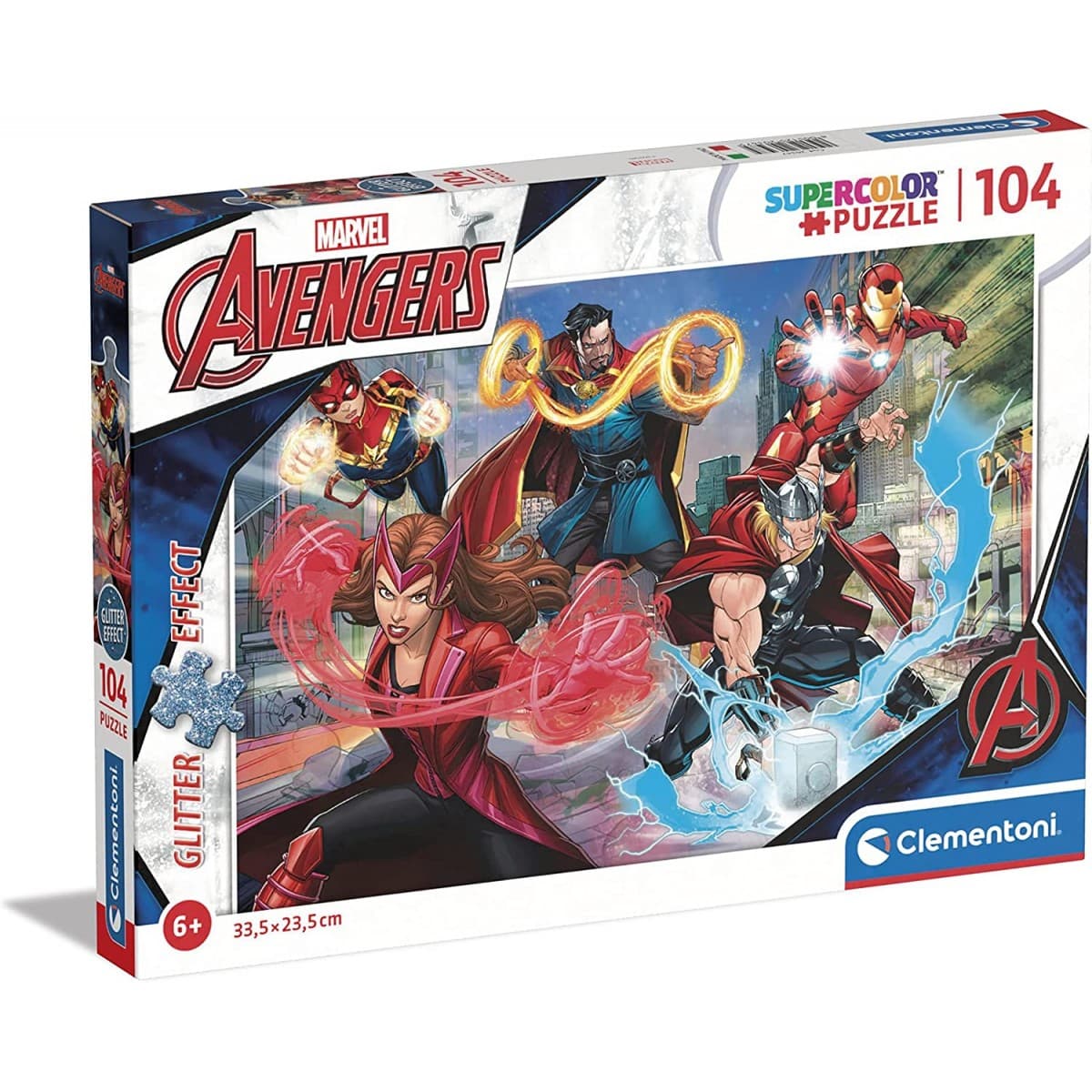Пазл 4в1 Clementoni Avengers 104ел 20347