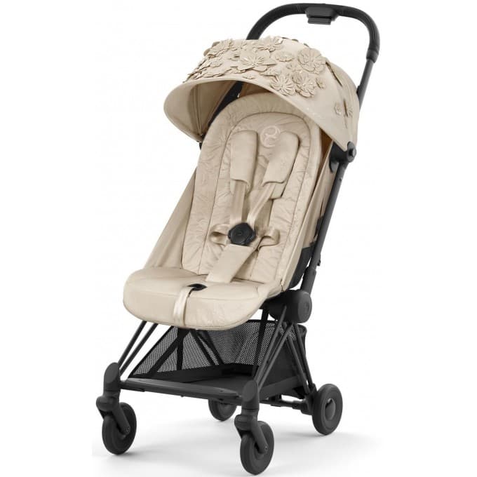 Коляска прогулочная Cybex Coya 2023 522003151 Matt Simply Flowers Beige