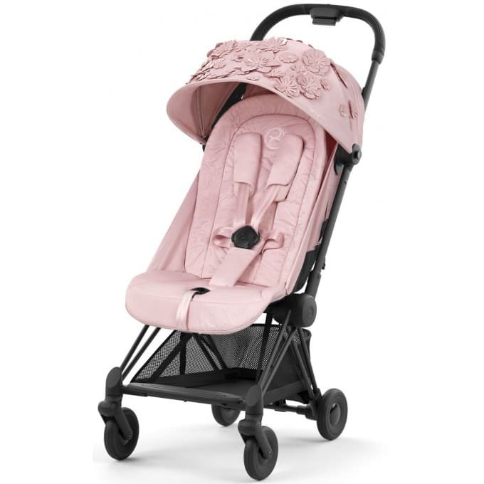 Коляска прогулочная Cybex Coya 2023 522003131 Matt Simply Flowers Pink