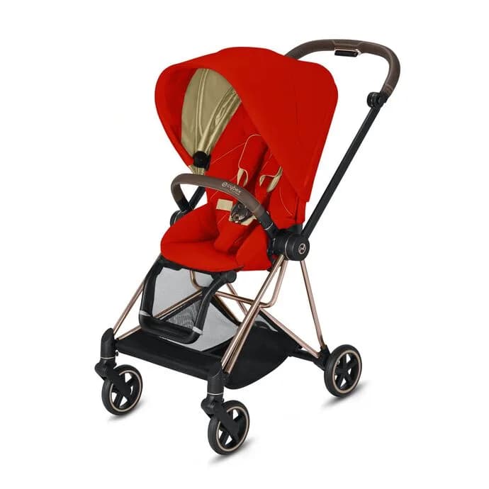 Текстиль для прогулянкового блоку CYBEX Mios Autumn Gold burnt red 520000837 фото 2 Текстиль для прогулянкового блоку CYBEX Mios Autumn Gold burnt red 520000837 фото 2