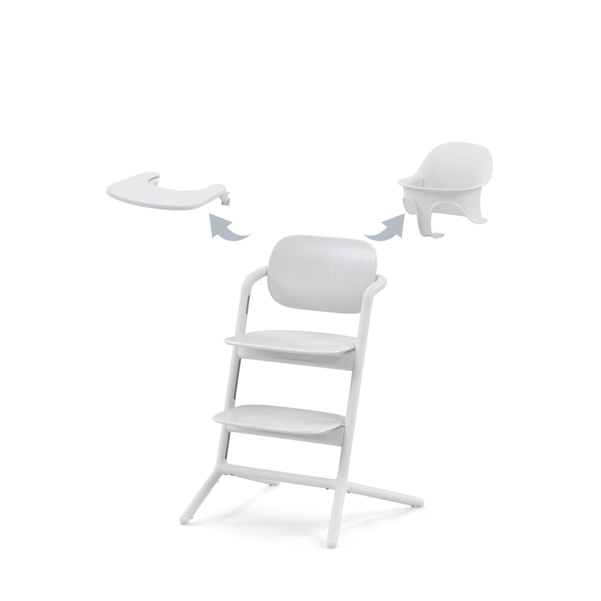 Стільчик для годування 3в1 Cybex Lemo 521004821 All White Стільчик для годування 3в1 Cybex Lemo 521004821 All White