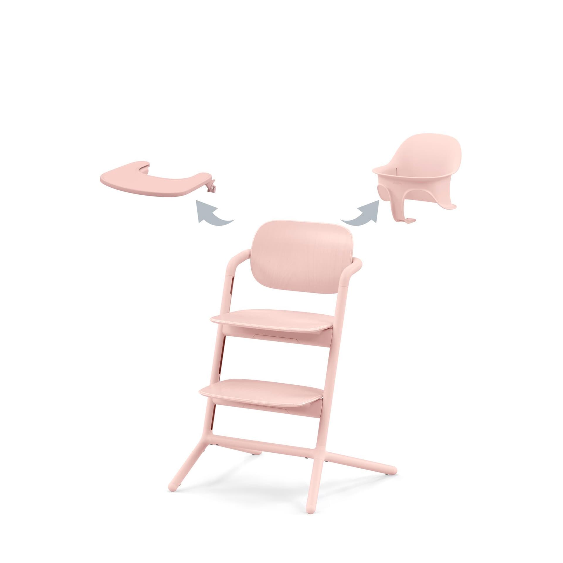 Стільчик для годування 3в1 Cybex Lemo 521003161 Pearl Pink Стільчик для годування 3в1 Cybex Lemo 521003161 Pearl Pink