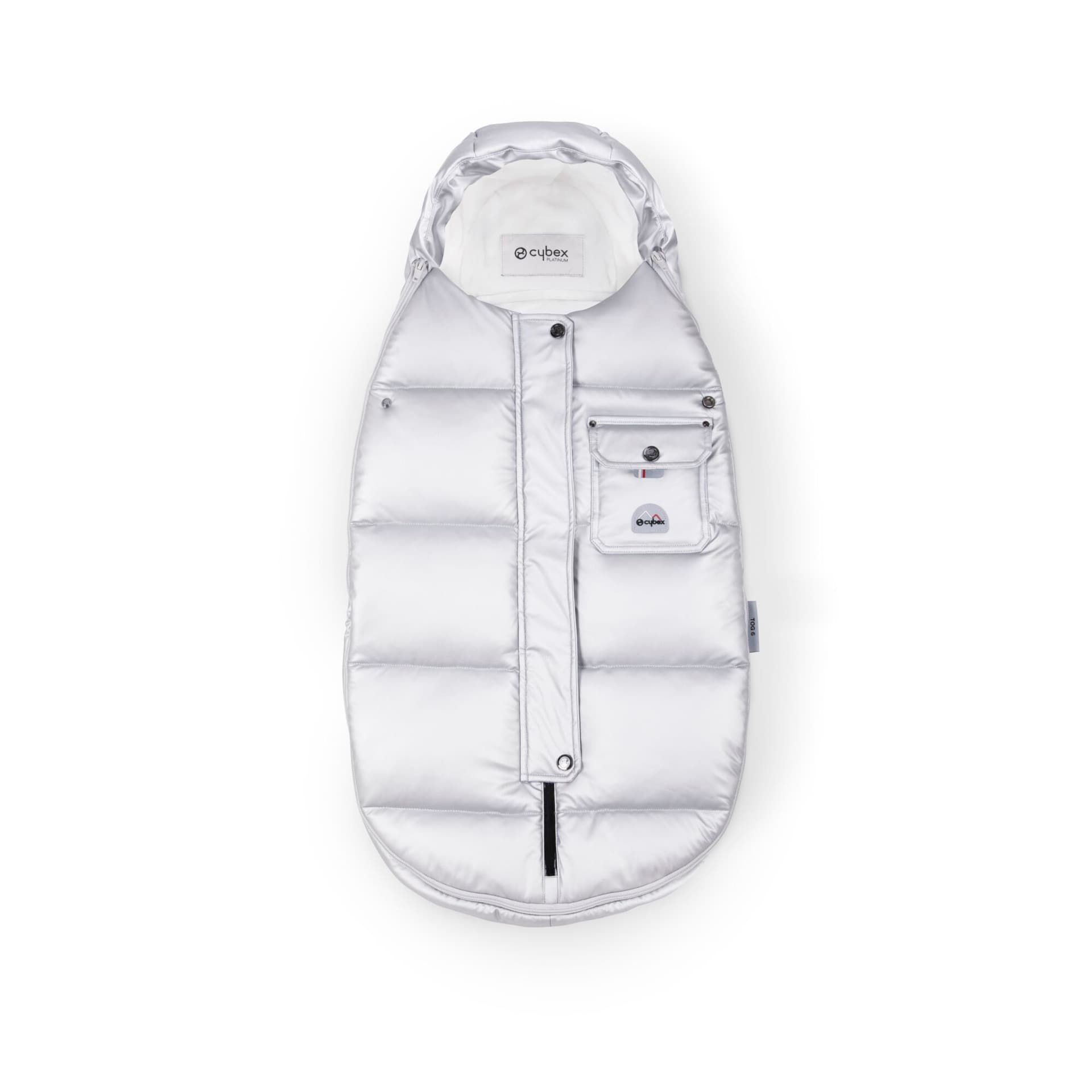 Конверт зимовий для ніг Cybex Platinum Mini Arctic Silver 522000445