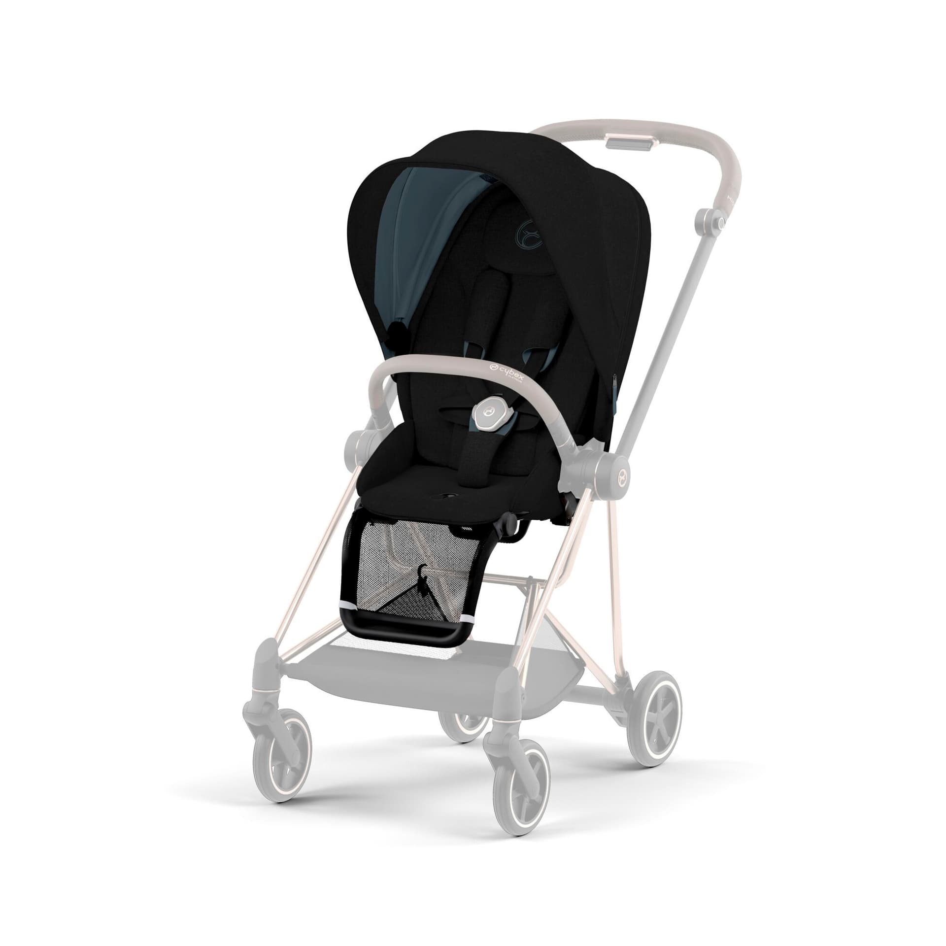 Текстиль для прогулянкового блоку Cybex Mios Plus 521002573 Stardust Black Текстиль для прогулянкового блоку Cybex Mios Plus 521002573 Stardust Black