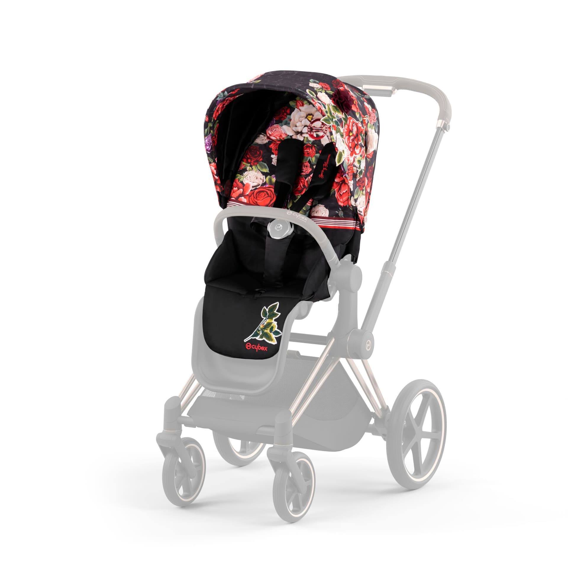 Текстиль для прогулочного блока Cybex Priam Spring Blossom Dark 521002817
