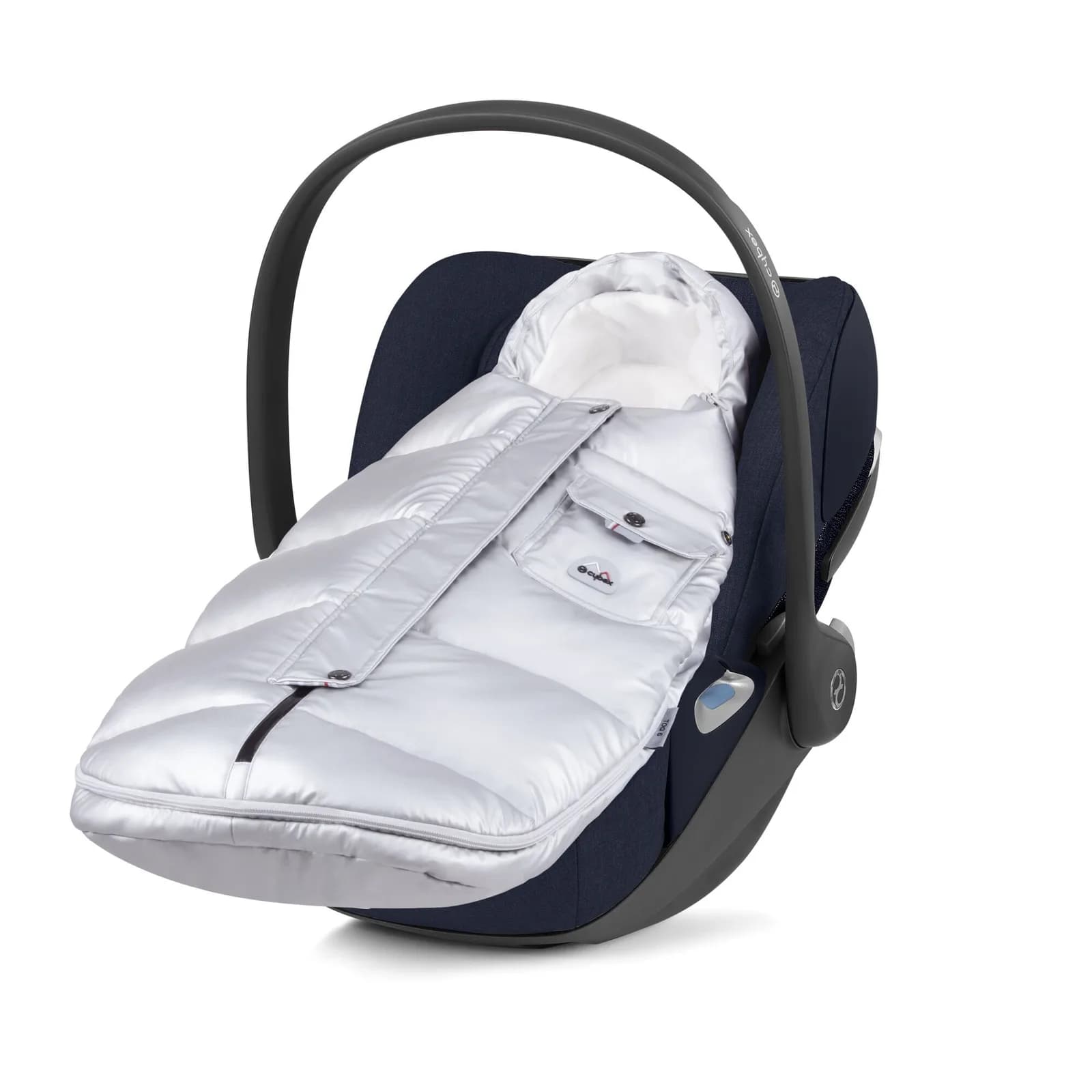 Конверт зимовий для ніг Cybex Platinum Mini Arctic Silver 522000445 фото 2