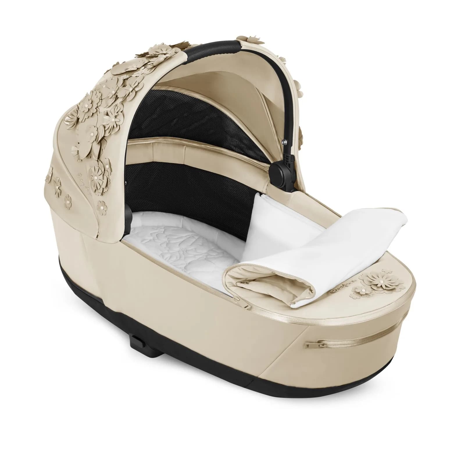 Люлька Cybex Priam Lux Simply Flowers Beige 522000935 фото 3 Люлька Cybex Priam Lux Simply Flowers Beige 522000935 фото 3