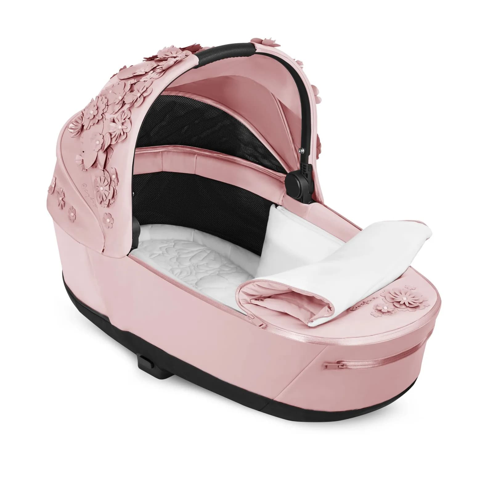 Люлька CYBEX Priam Lux Simply Flowers Pink 522000929 фото 4 Люлька CYBEX Priam Lux Simply Flowers Pink 522000929 фото 4
