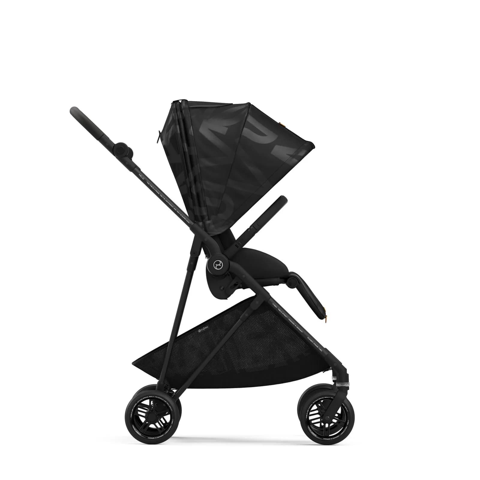 Коляска прогулянкова Сybex Melio Real black 522002631 фото 6 Коляска прогулянкова Сybex Melio Real black 522002631 фото 6