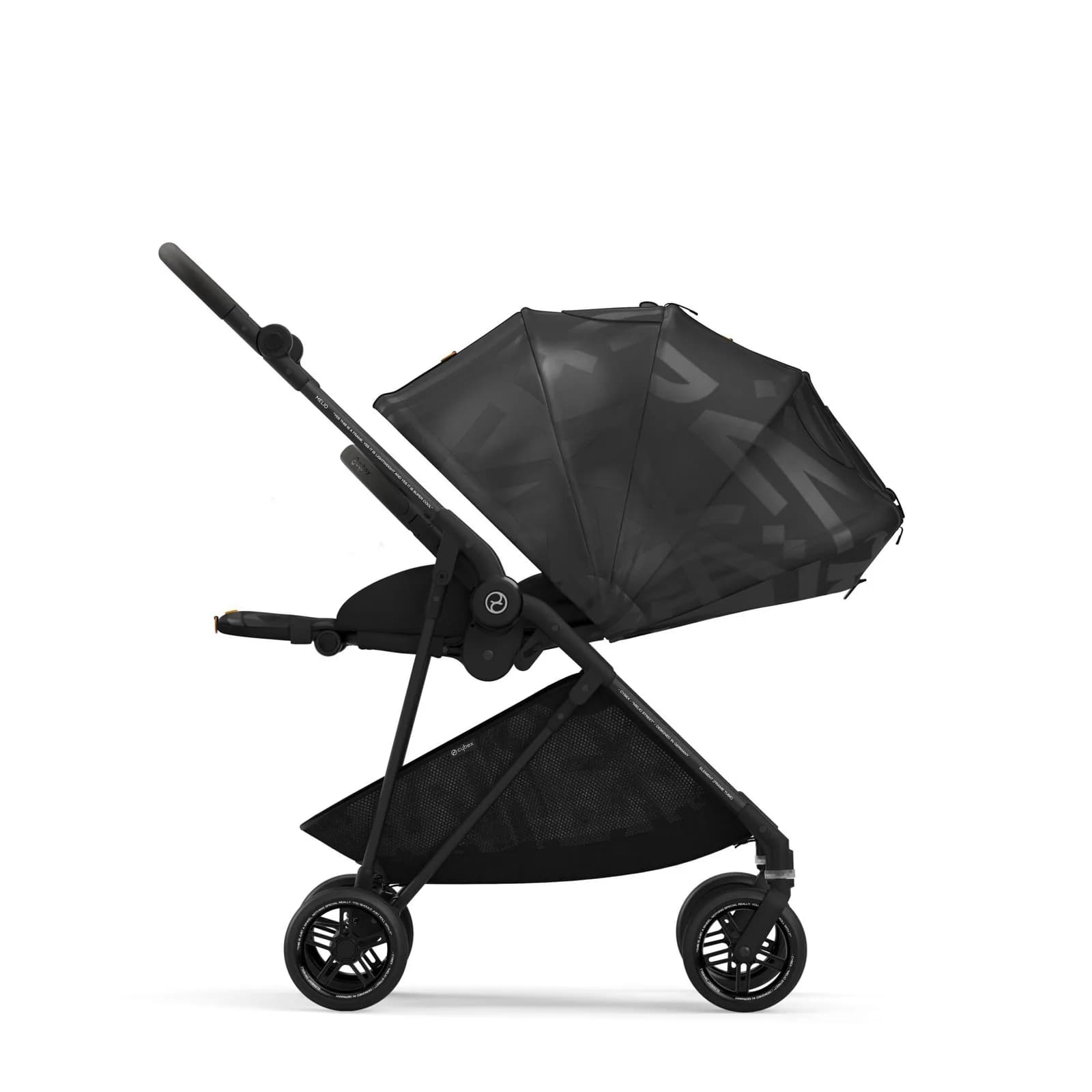 Коляска прогулянкова Сybex Melio Real black 522002631 фото 4 Коляска прогулянкова Сybex Melio Real black 522002631 фото 4