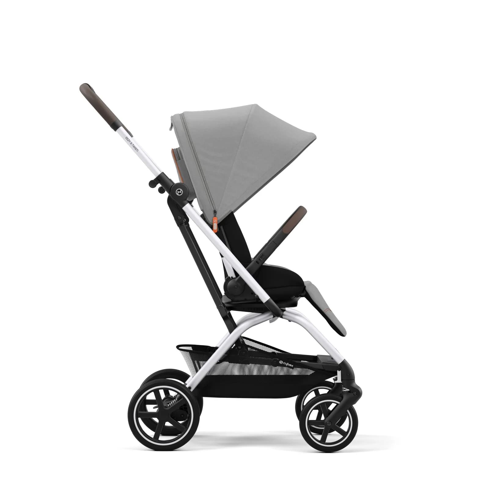 Коляска прогулочная Cybex Eezy S Twist+ 2 SLV 522001097 Lava Grey фото 4 Коляска прогулочная Cybex Eezy S Twist+ 2 SLV 522001097 Lava Grey фото 4