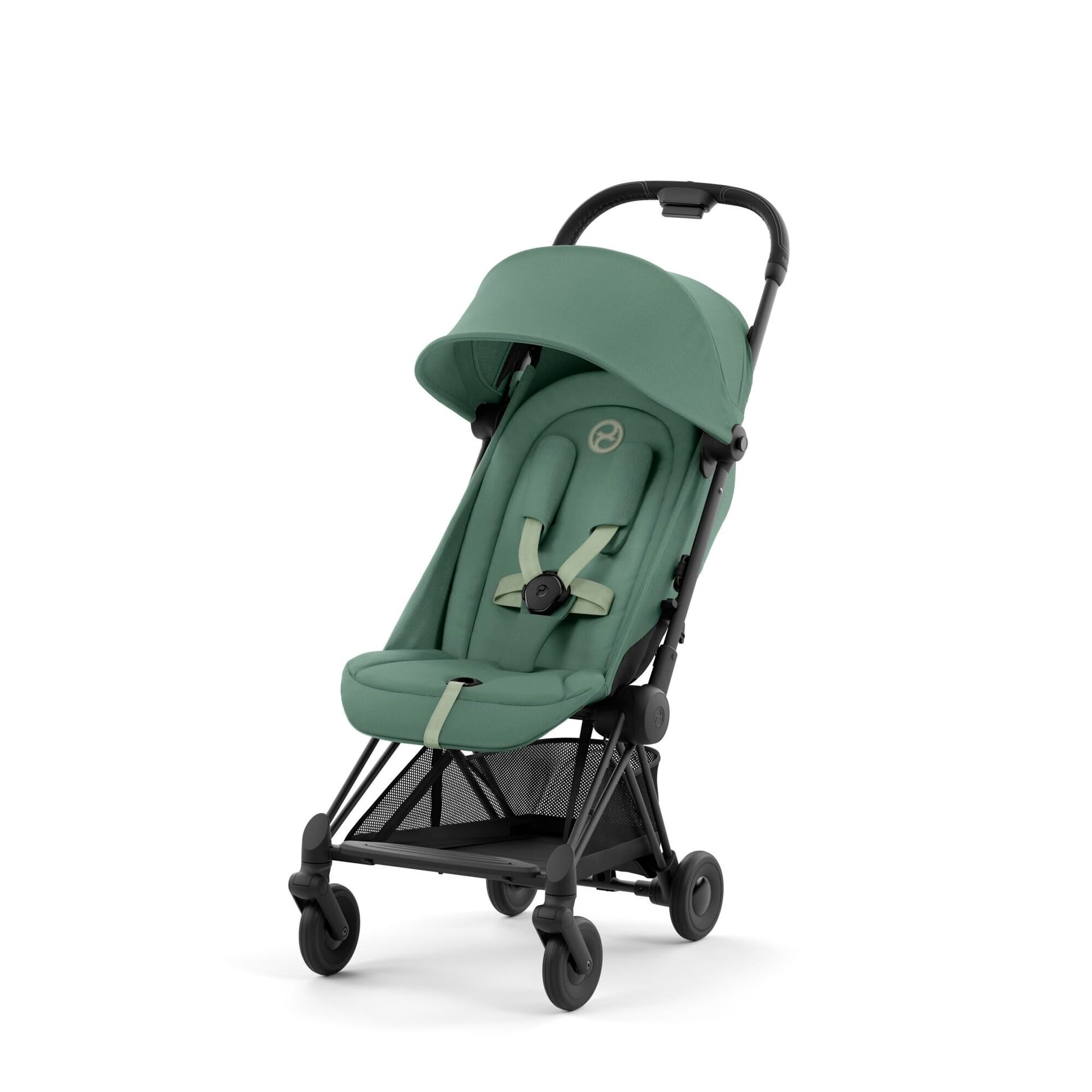 Коляска прогулянкова Cybex Coya 2023 Matt Black 522004355 Leaf Green