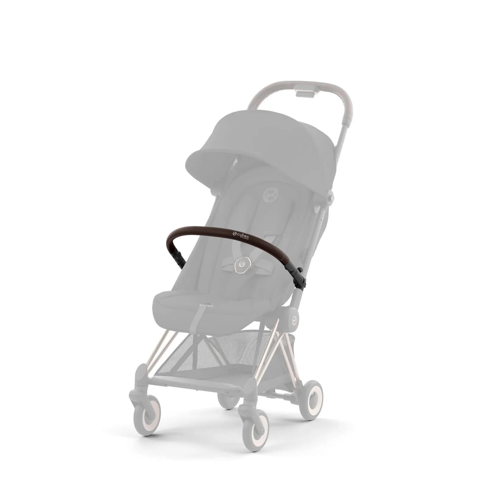 Бампер для коляски Cybex Coya 522003495 Dark Brown фото 2 Бампер для коляски Cybex Coya 522003495 Dark Brown фото 2