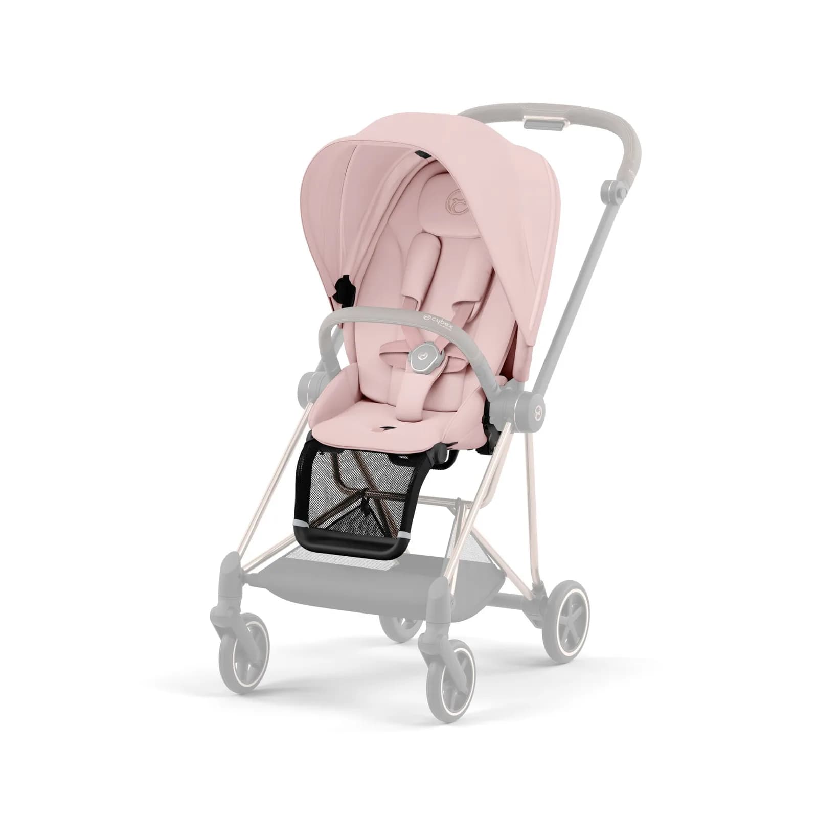 Текстиль для прогулочного блока Cybex Mios 523000889 Peach Pink фото 4 Текстиль для прогулочного блока Cybex Mios 523000889 Peach Pink фото 4