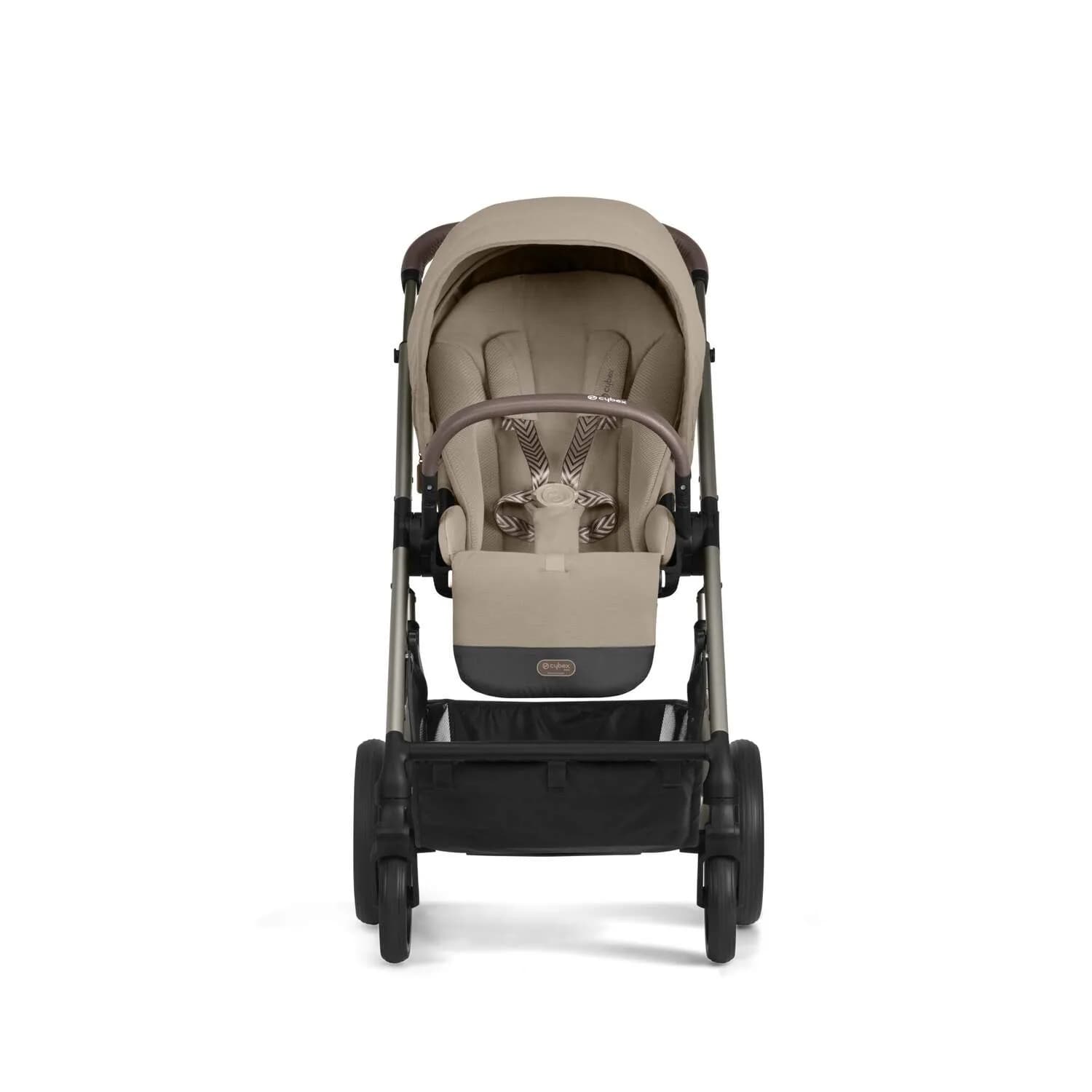 Коляска прогулочная Cybex Balios S Lux 2023 TPE Almond Beige 522005233 фото 5 Коляска прогулочная Cybex Balios S Lux 2023 TPE Almond Beige 522005233 фото 5
