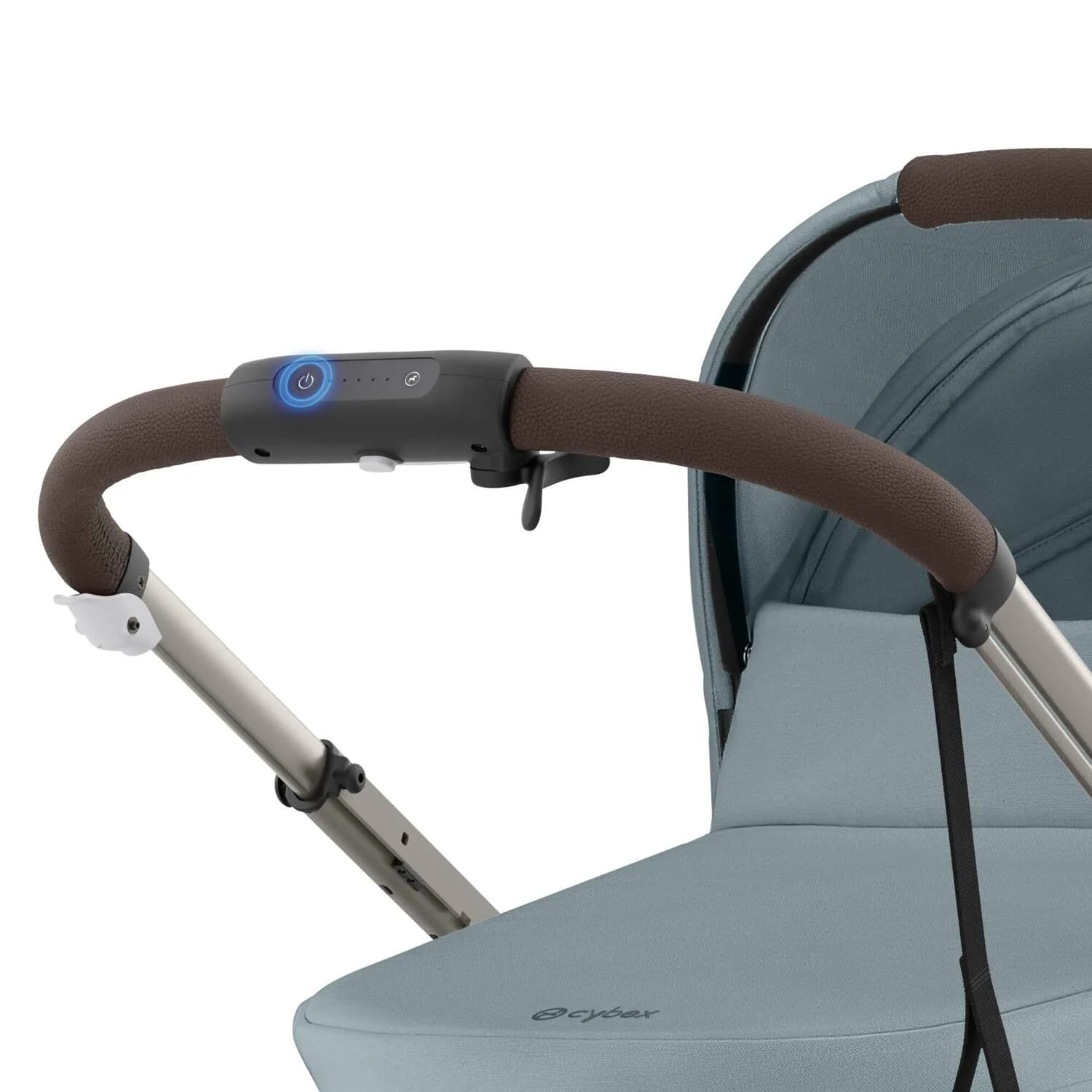 Коляска прогулянкова Cybex e-Gazelle S TPE 524000535 Stormy Blue фото 5 Коляска прогулянкова Cybex e-Gazelle S TPE 524000535 Stormy Blue фото 5
